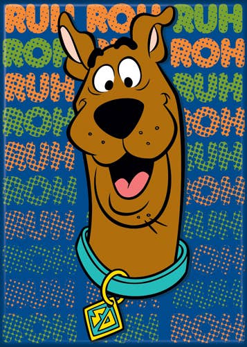 Ata-Boy - Scooby Doo Ruh Roh Magnet 2.5" x 3.5"