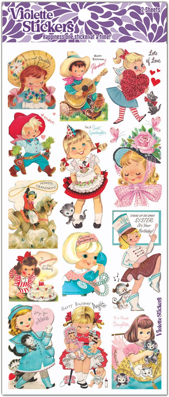 Bobby Sox Birthday | Stickers C274 | Violette Stickers