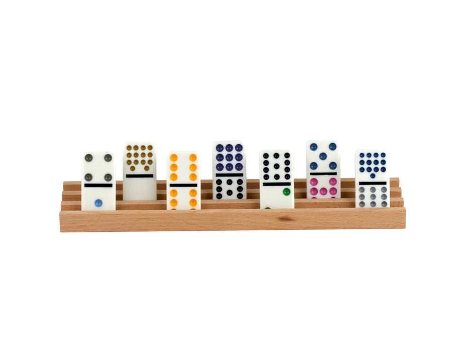 Wooden Domino Trays