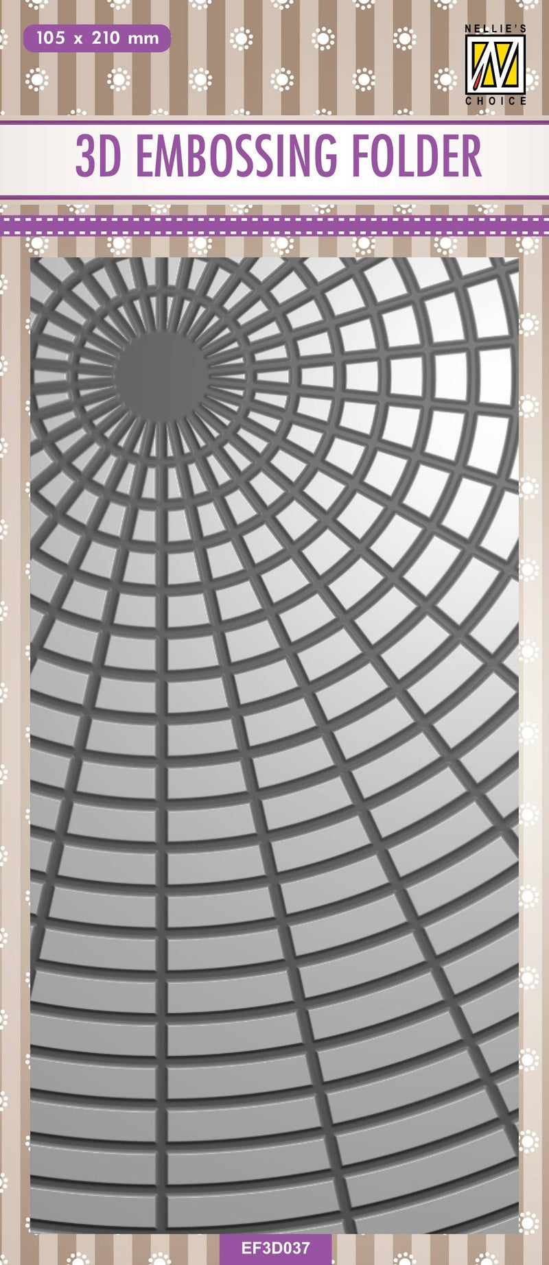 Sunshine | Nellie's Choice | 3D Embossing Folder Slimline Size