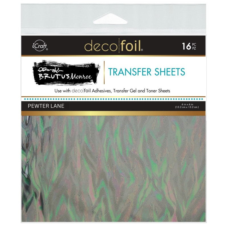 Pewter Lane | Foil Transfer Sheets | Brutus Monroe