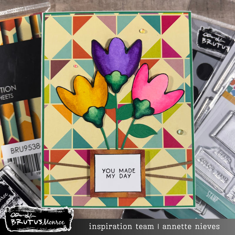 Retro Tiles | Paper Pad