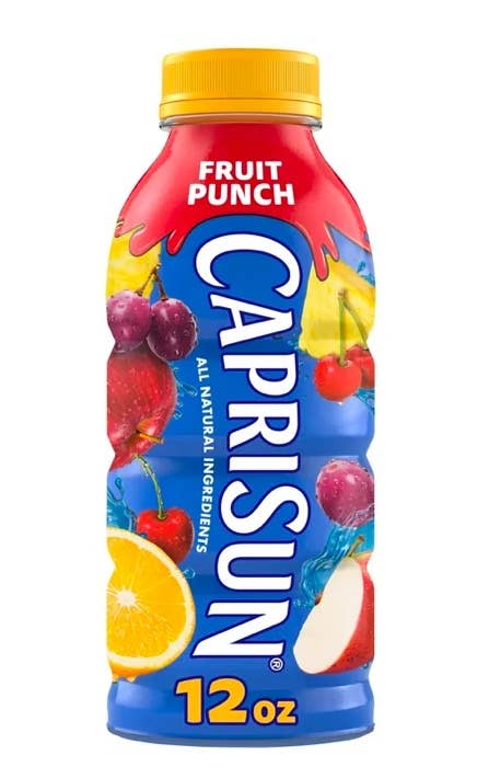 Capri Sun Fruit Punch 12oz Bottle