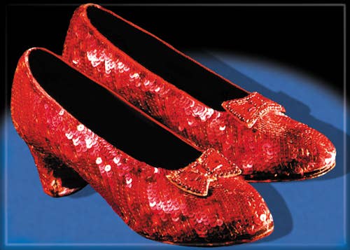 Ata-Boy - Wizard of Oz RUBY SLIPPERS-NEW Magnet 2.5" x 3.5"