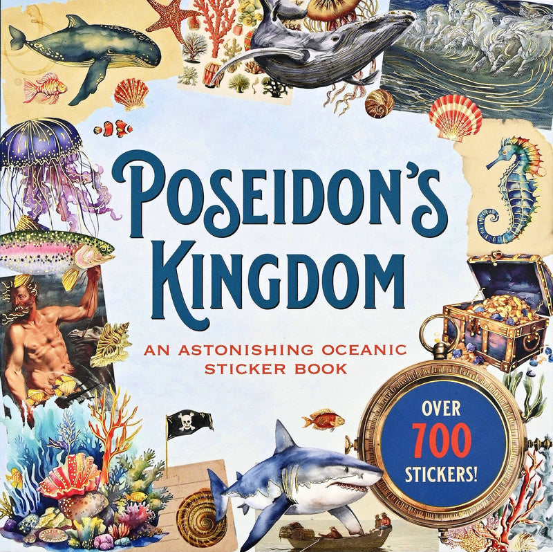 Poseidon's Kingdom | Sticker Book | Peter Pauper Press