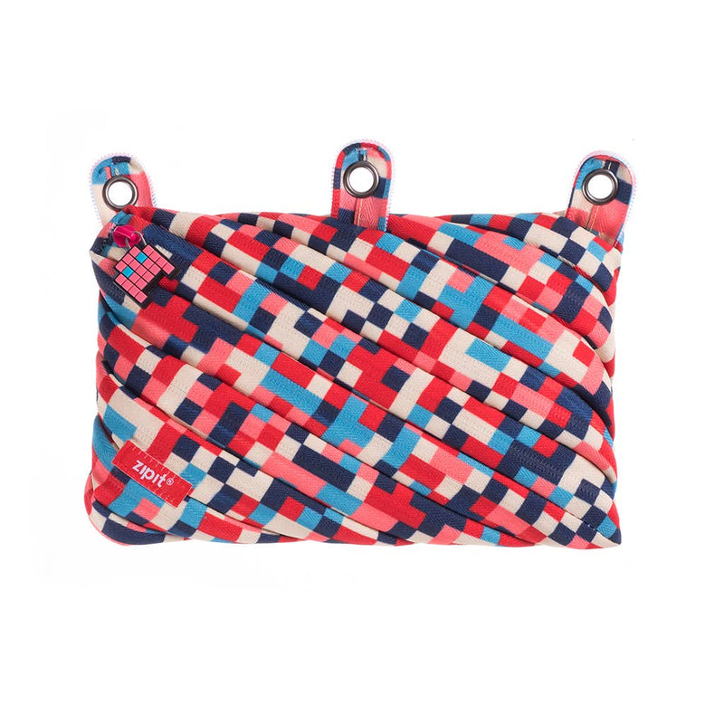 Retro Rainbow | Pixel 3 Ring Pouch | ZIPIT