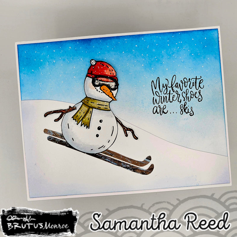 Snow Much | 4x4 Stamp Set