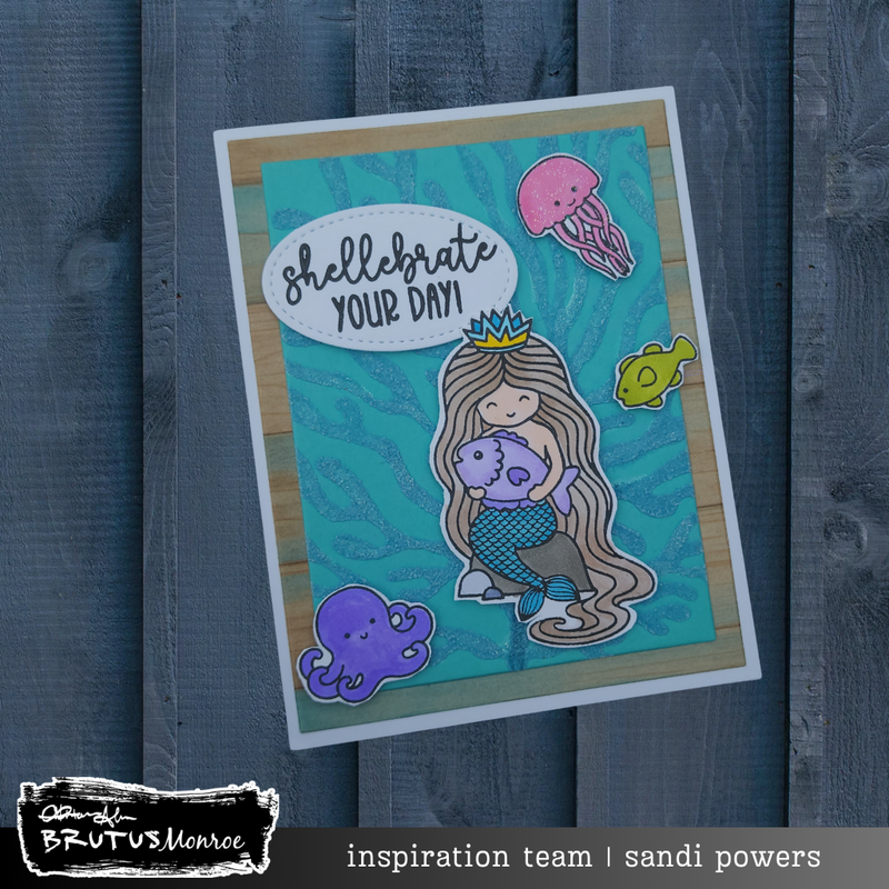 Coral | Mixed Media Stencil