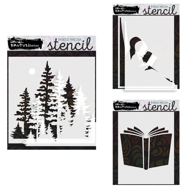 2025 May | Winnie and Friends | Add on Stencil Bundle
