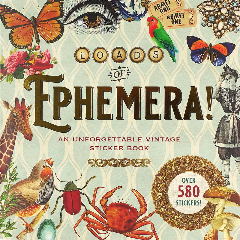 Loads of Ephemera! | Sticker Book  | Peter Pauper Press