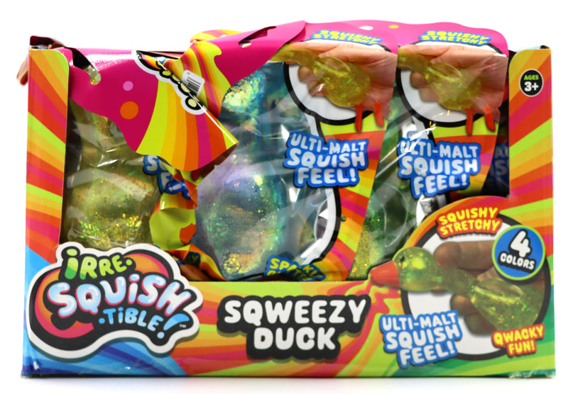 Irre-SQUISH-tible Sqweezy Duck