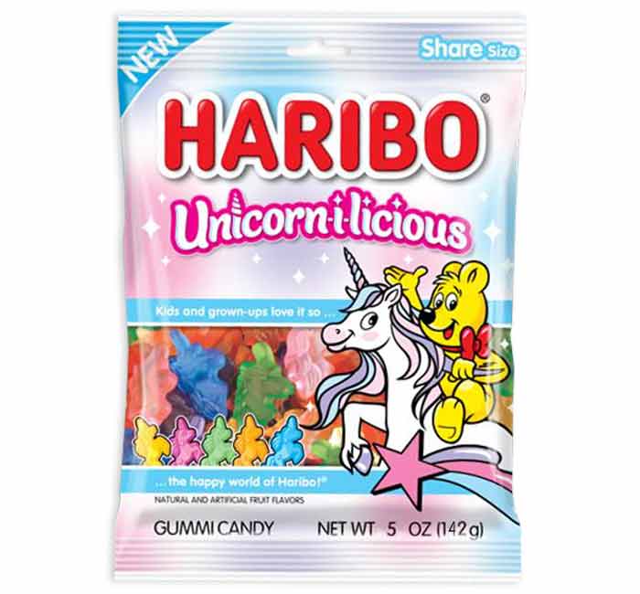 Haribo Unicorn-i-licious, 5oz