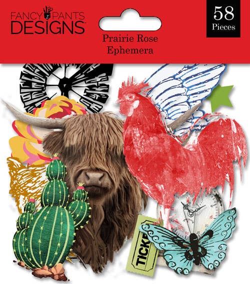 Prairie Rose  | Ephemera | Fancy Pants Designs