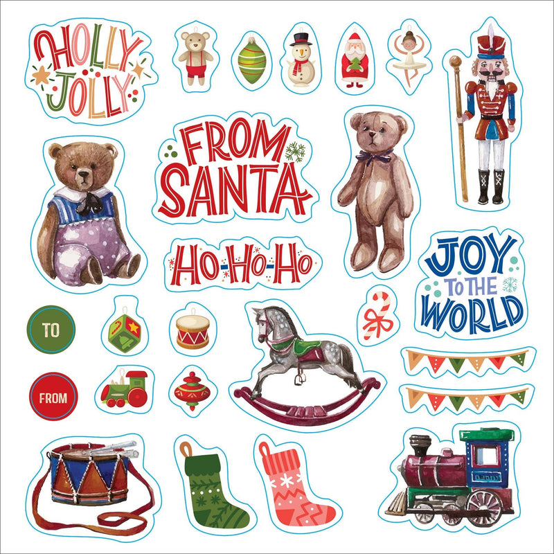 Merry & Bright Christmas!  | Sticker Book  | Peter Pauper Press