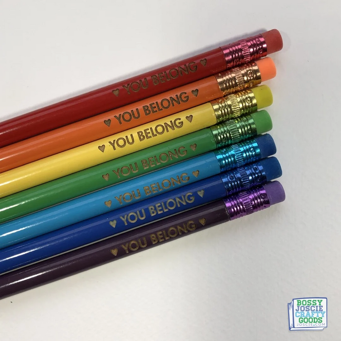 Rainbow Pencil Assortment | You Belong