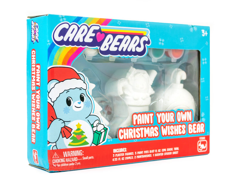 Care Bears Paint Your Own Plaster Christmas Bears 3pk