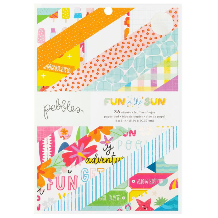 Fun in the Sun Double-Sided Paper Pad 6"X8" 48/Pkg
