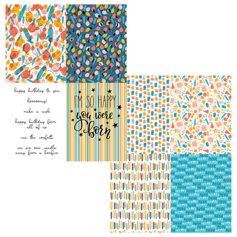 Birthday Balloons | DuoFoil Sheets