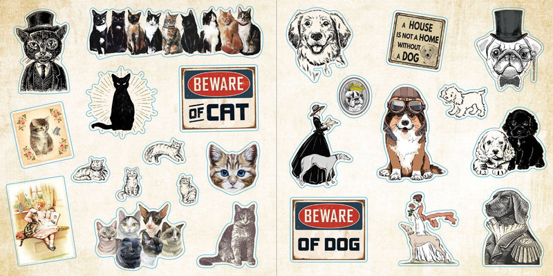 Loads of Ephemera! | Sticker Book  | Peter Pauper Press