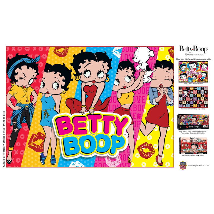 Masterpieces Puzzles - Betty Boop - Strikes a Pose 1000 Piece Puzzle