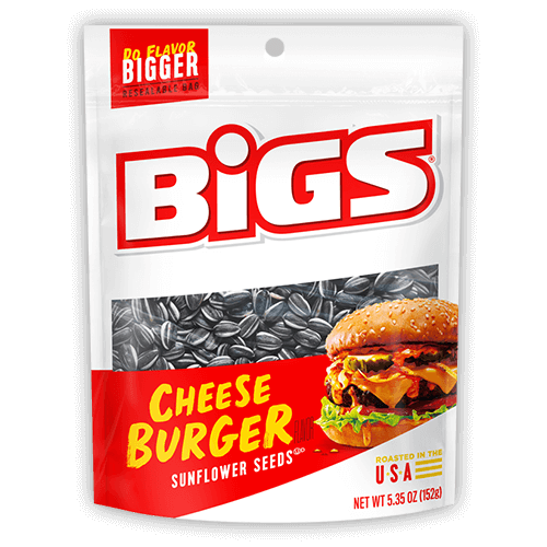 Bigs Sunflower Seeds, Cheese Burger