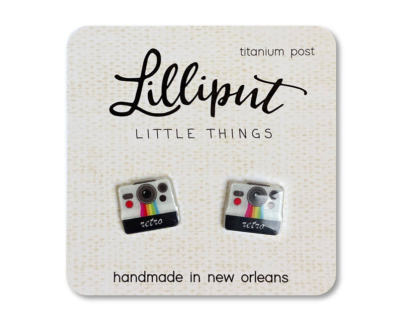 Retro Camera | Earrings | Lilliput Little Things