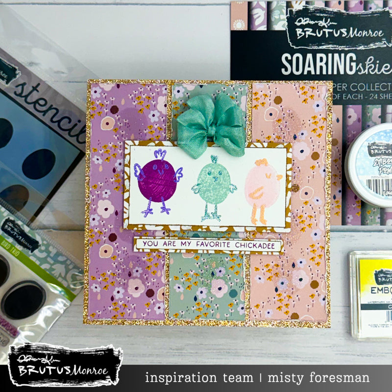 Wonky Circles | Coordinating A2 Stencil