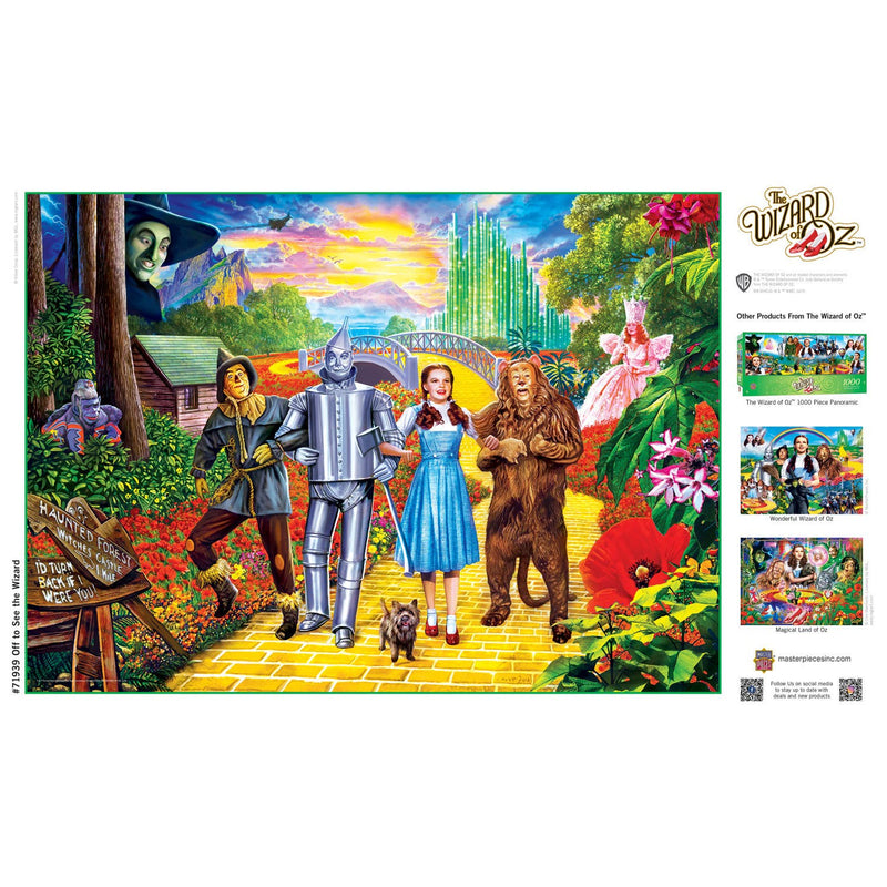 The Wizard of Oz - Off to See the Wizard 1000 Piece Puzzle