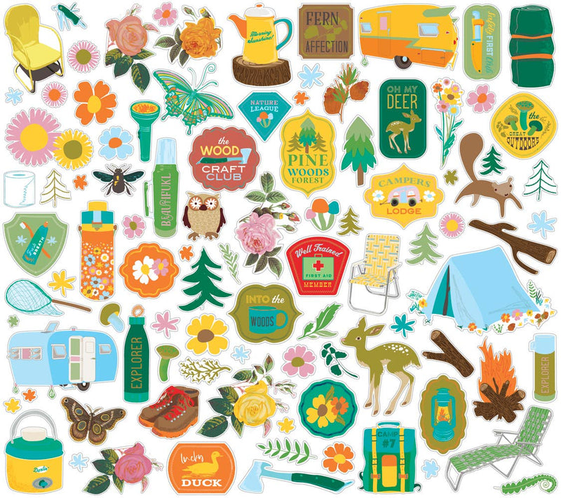 Camp Wander | Ephemera | Fancy Pants Designs