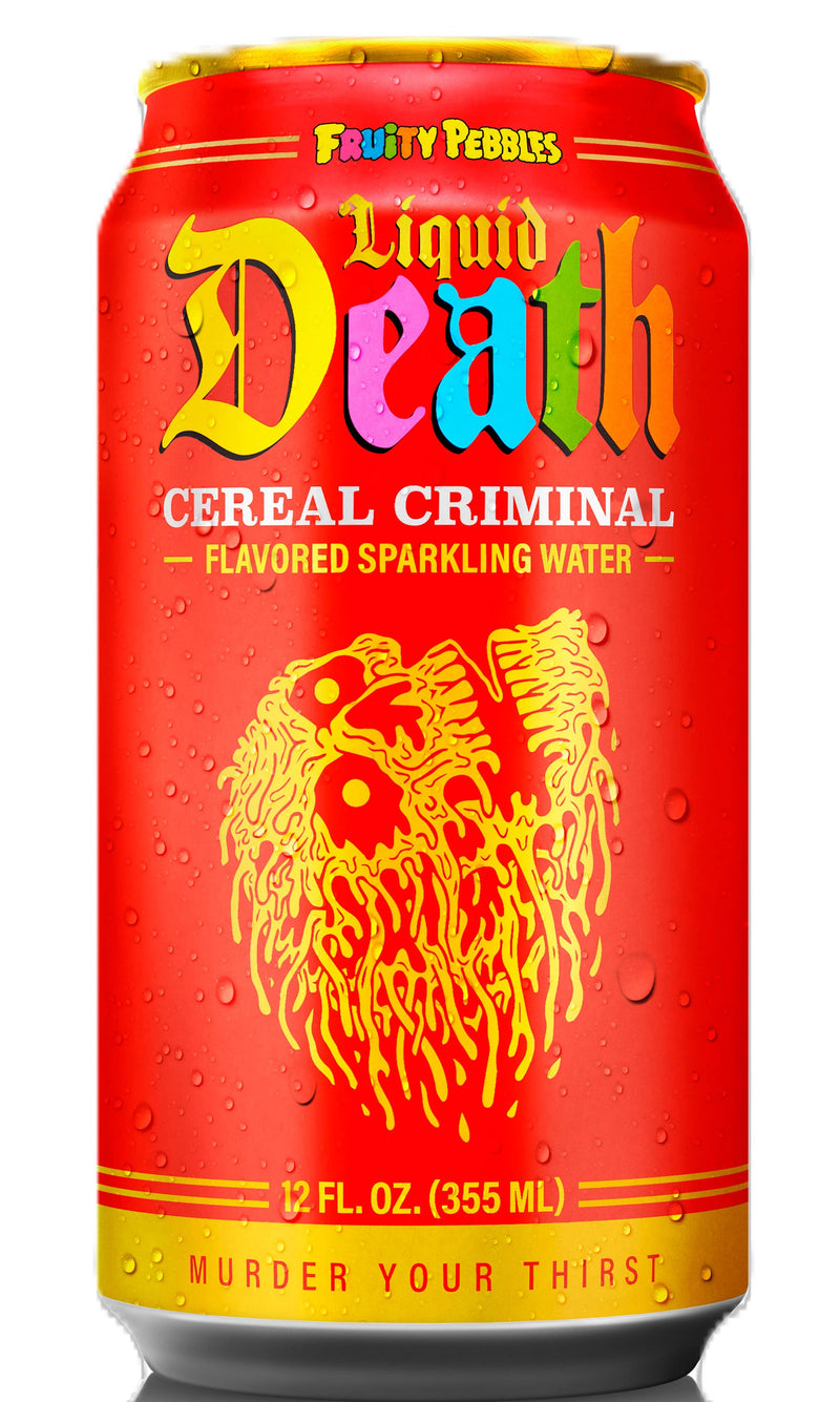 Liquid Death - Cereal Criminal LE, 12oz can