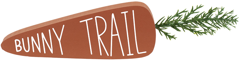 Chunky Carrot Sitter - Decor