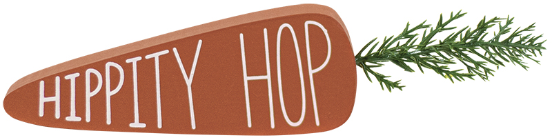 Chunky Carrot Sitter - Decor