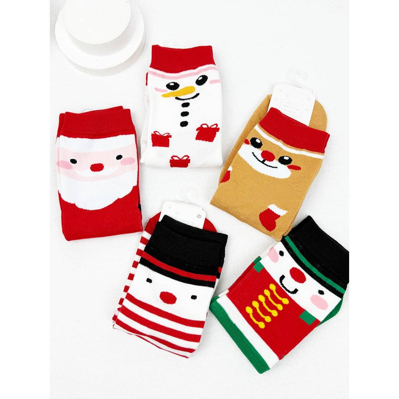 Fun Christmas Theme Socks
