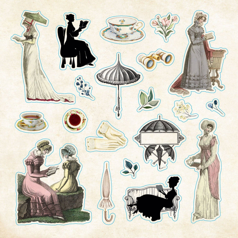 Bibliophilia Ephemera | Sticker Book  | Peter Pauper Press