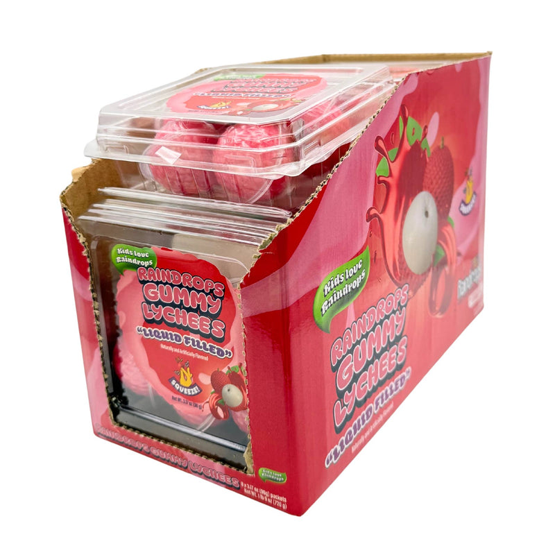 Raindrops Gummy Liquid Filled Lychees