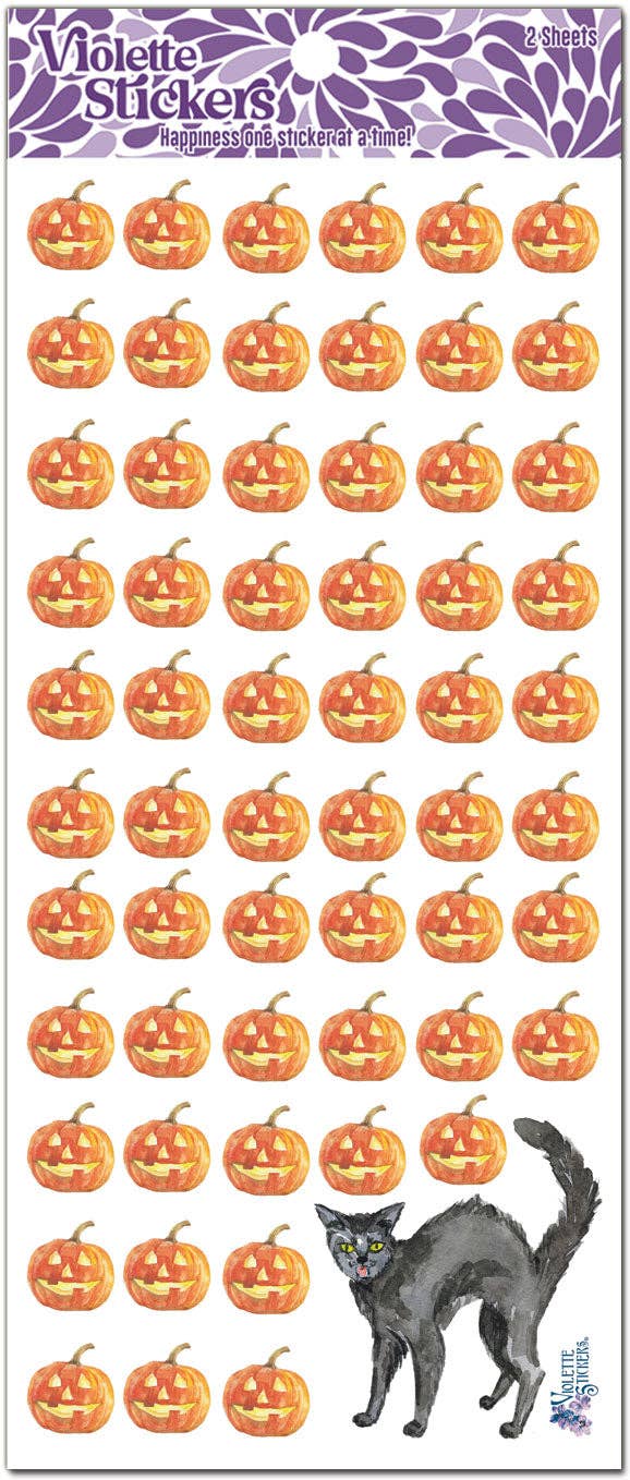 Mini Pumpkins Halloween | Stickers | Violette Stickers