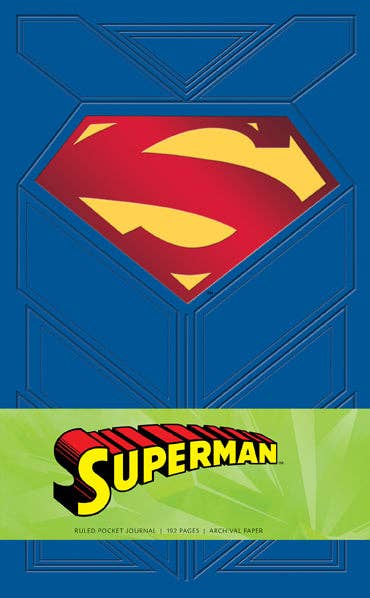 Insight Editions - Superman Ruled Pocket Journal