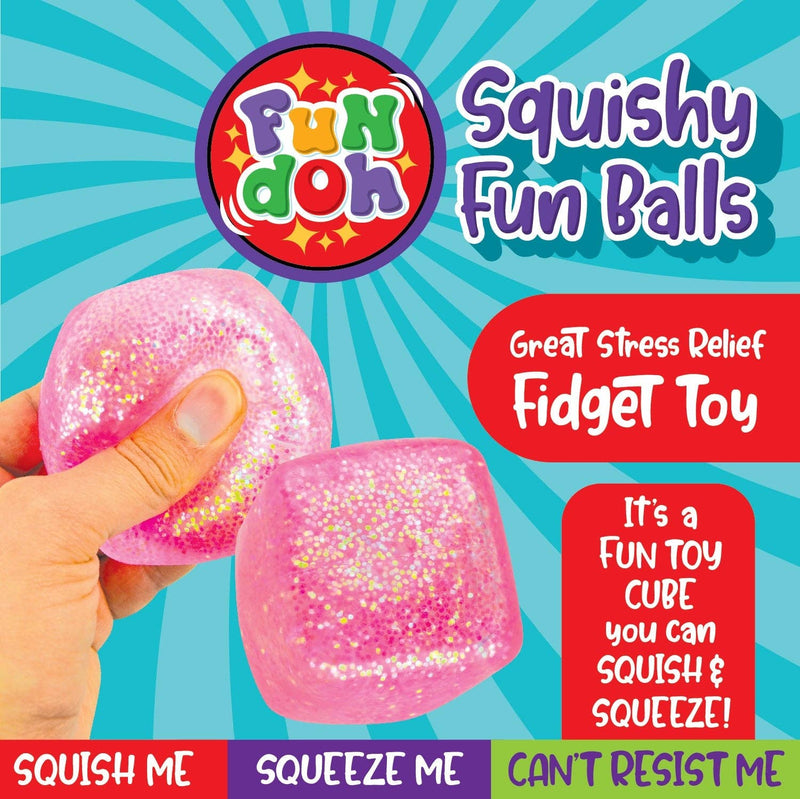 Squish and Squeeze Cube Ball Toy