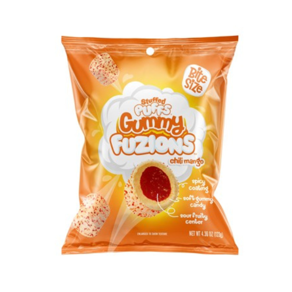 Stuffed Puffs Gummy Fuzions Chili Mango 4.36oz,