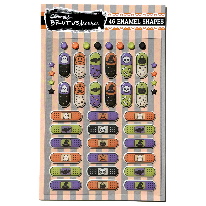 Boo Boo | Enameled Shapes Stickers
