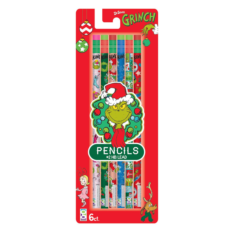 DR. SEUSS™ THE GRINCH PENCILS 6CT