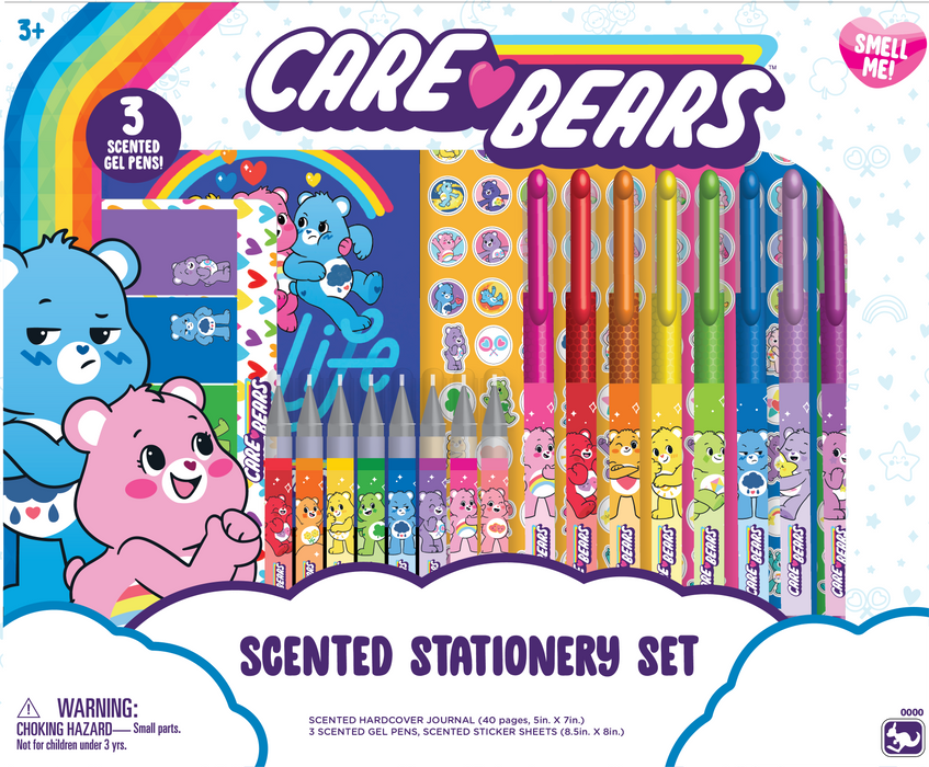 Kangaru Toys & Stationery - Care Bears™ Stationery Set w/ Sticky Tabs