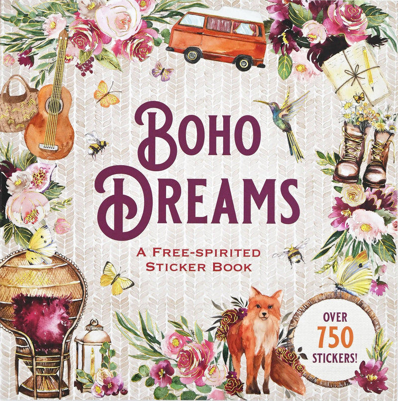 Boho Dreams | Sticker Book  | Peter Pauper Press