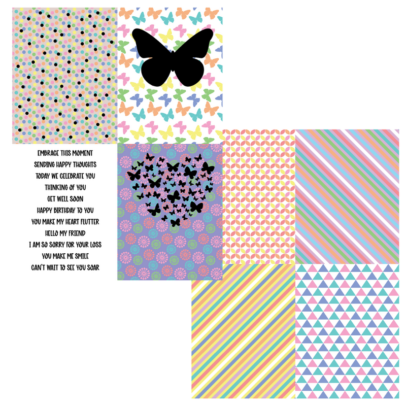 Butterfly Bounty | DuoFoil Sheets