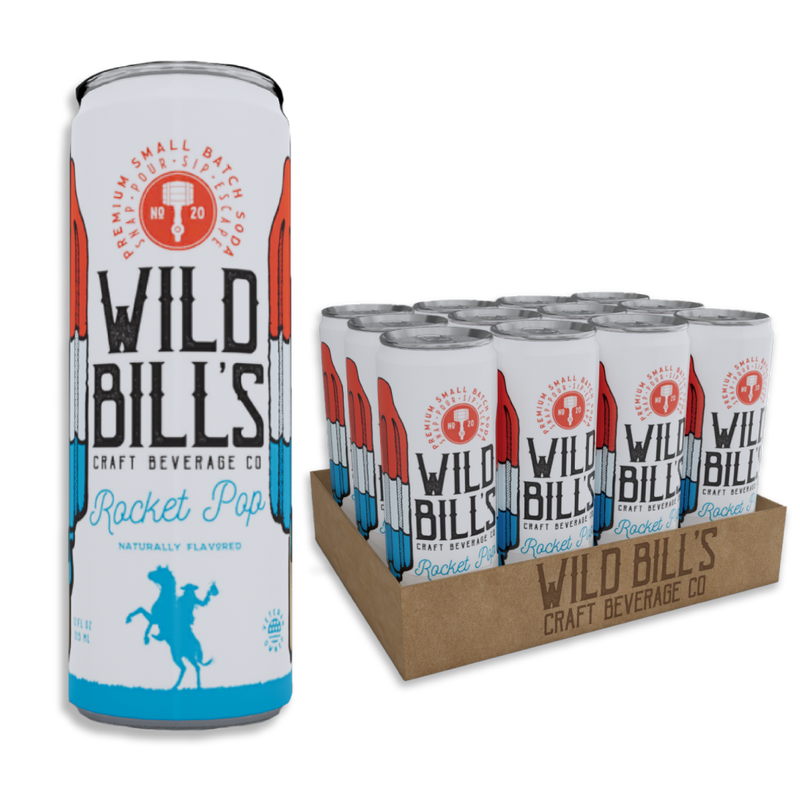Wild Bill's Rocket Pop, 12oz Can