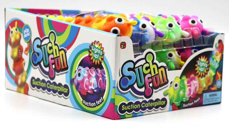 Such Fun Light Up Suction Caterpillar
