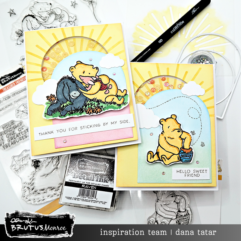 Winnie and Friends | 6x8 Stamp Set