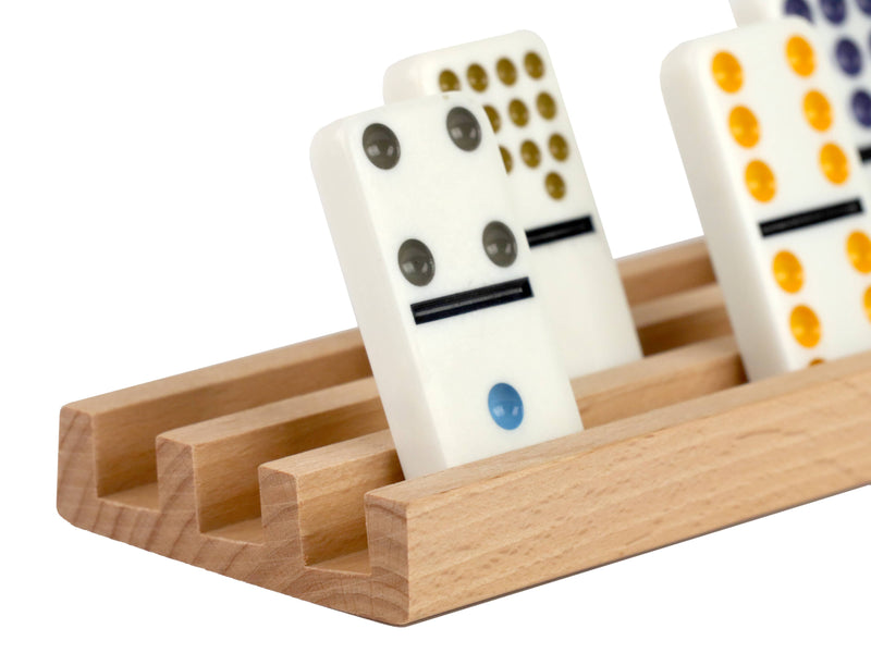 Wooden Domino Trays