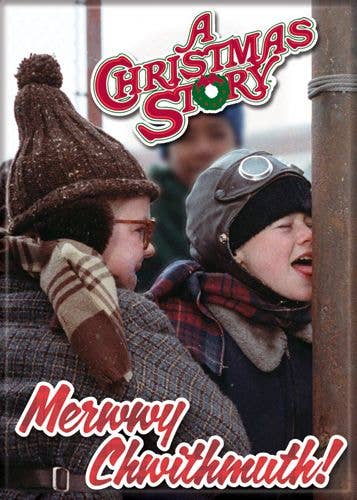 Ata-Boy - Christmas Story Mewwy Chwithmuth Magnet 2.5" x 3.5"