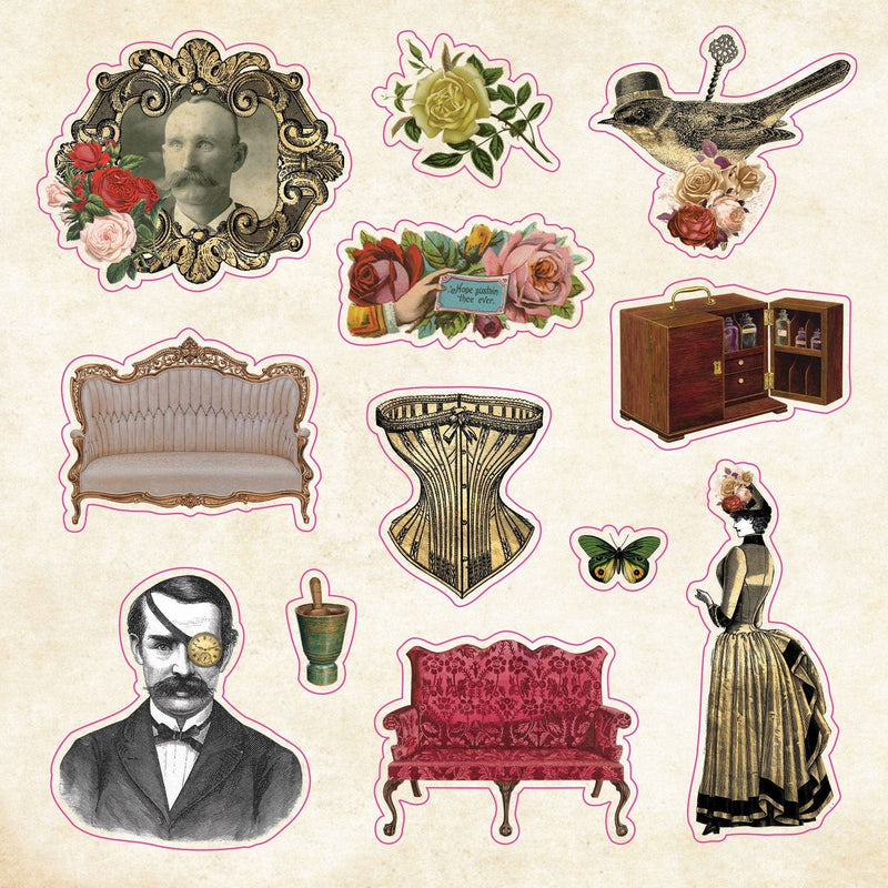 The Sticker Book of Curiosities  | Peter Pauper Press